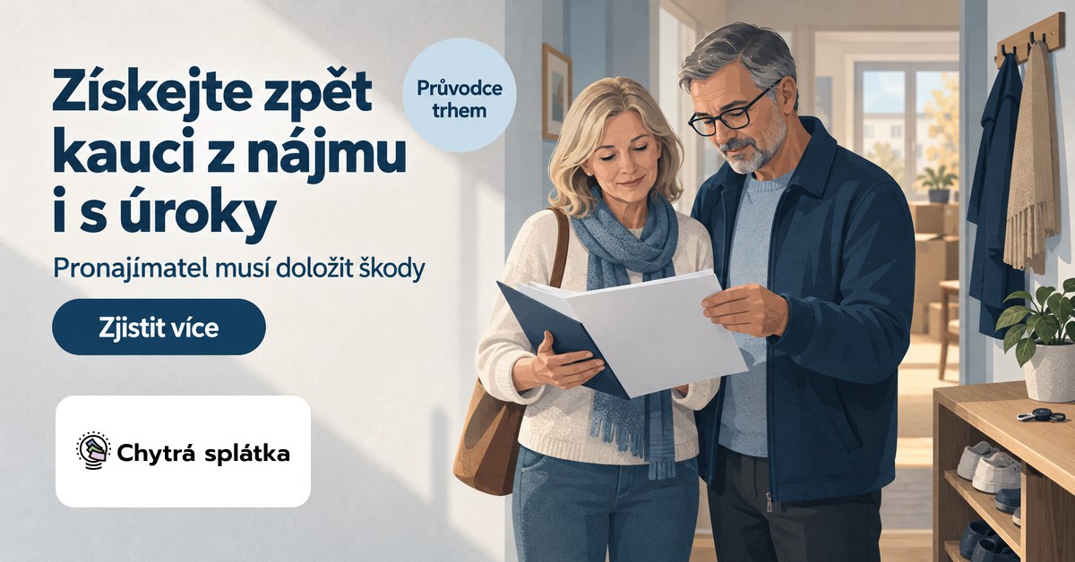 Jak získat zpět kauci z nájmu i s úroky a nenechat se připravit o peníze?